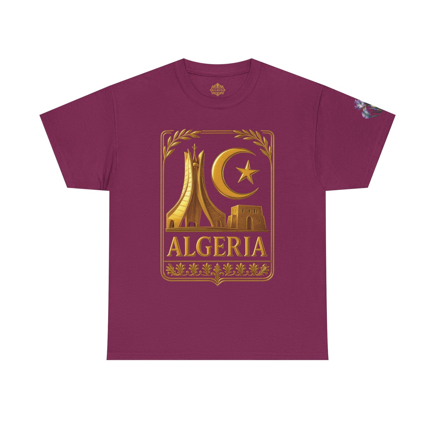 Algeria Gold Emblem Unisex T-Shirt