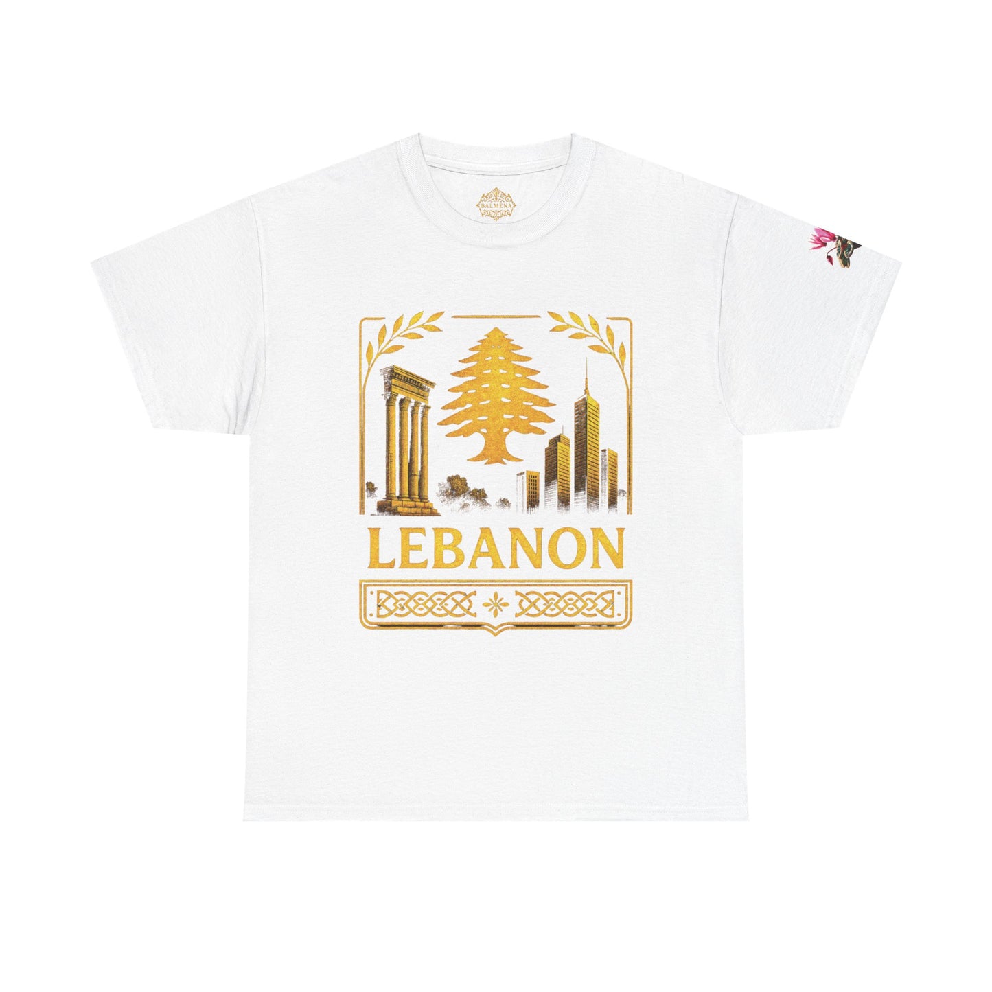 Lebanon Gold Emblem Unisex T-Shirt