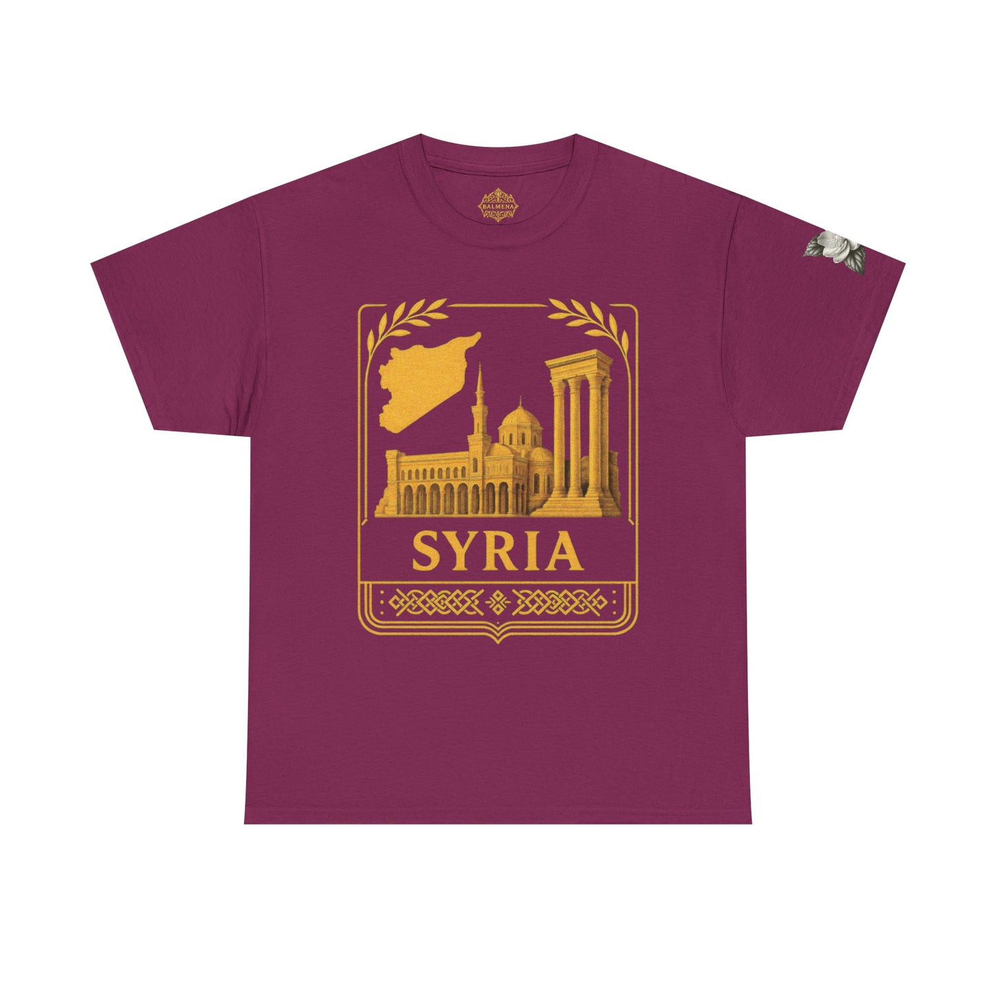 Syria Gold Emblem Unisex T-Shirt