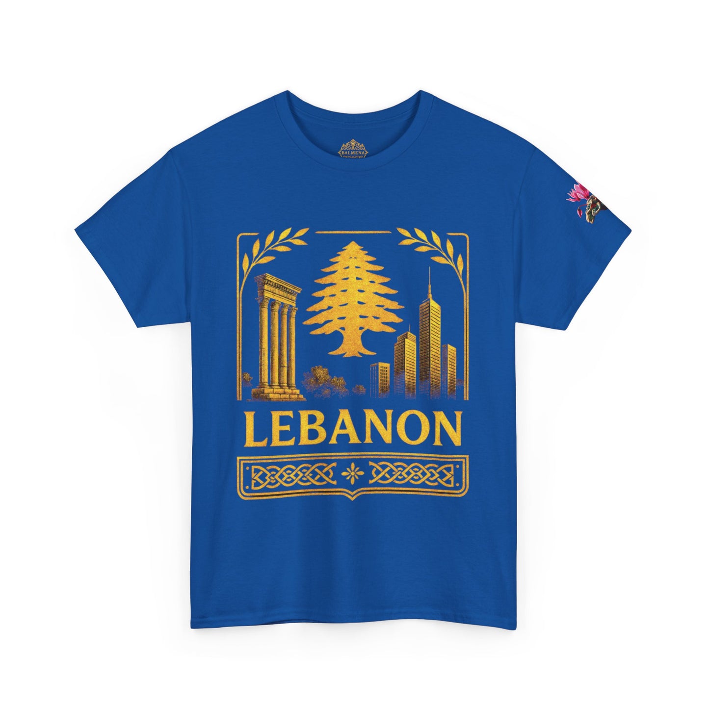 Lebanon Gold Emblem Unisex T-Shirt