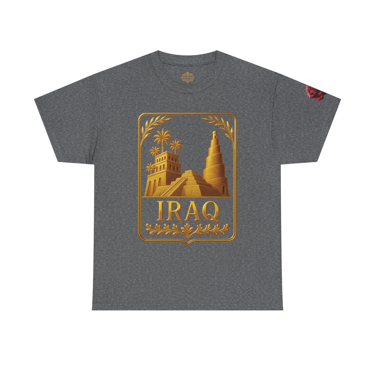 Iraq Gold Emblem Unisex T-Shirt