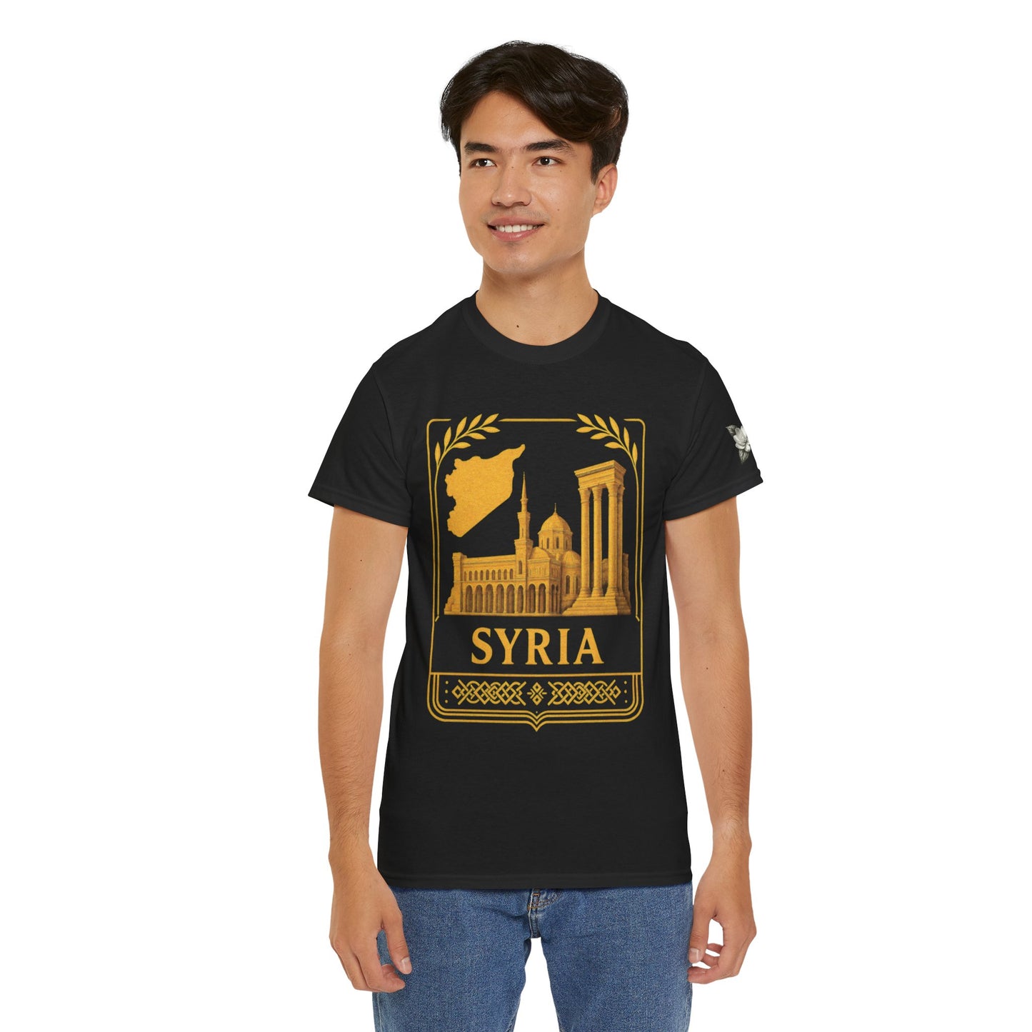 Syria Gold Emblem Unisex T-Shirt