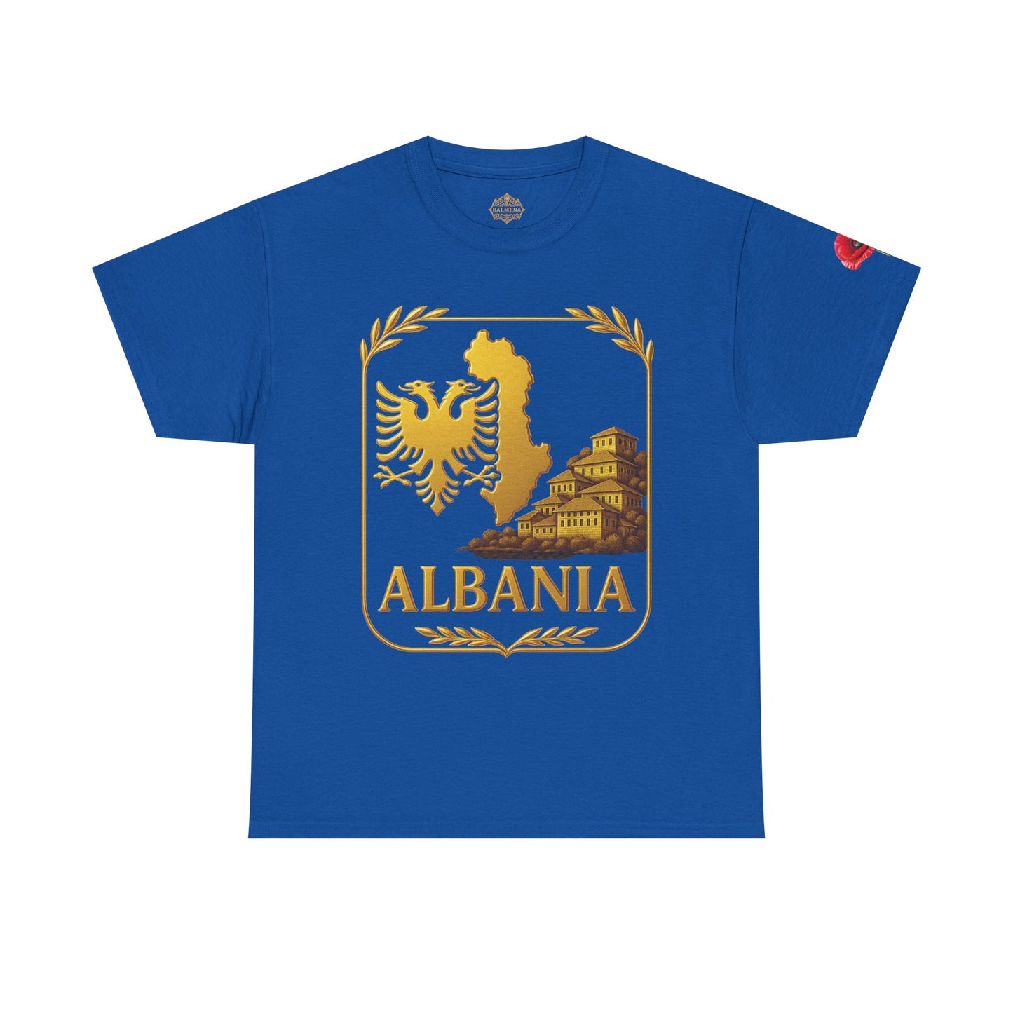 Albania Gold Emblem Unisex T-Shirt