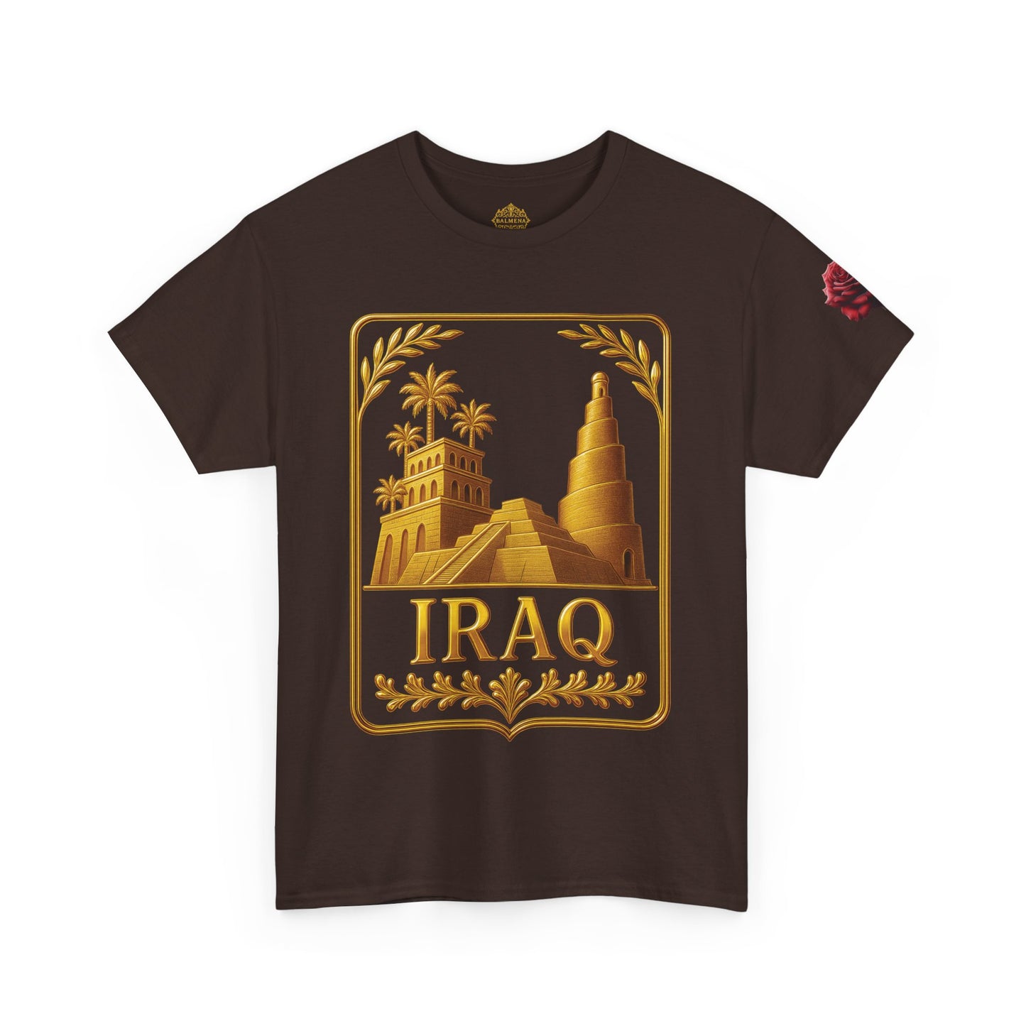 Iraq Gold Emblem Unisex T-Shirt