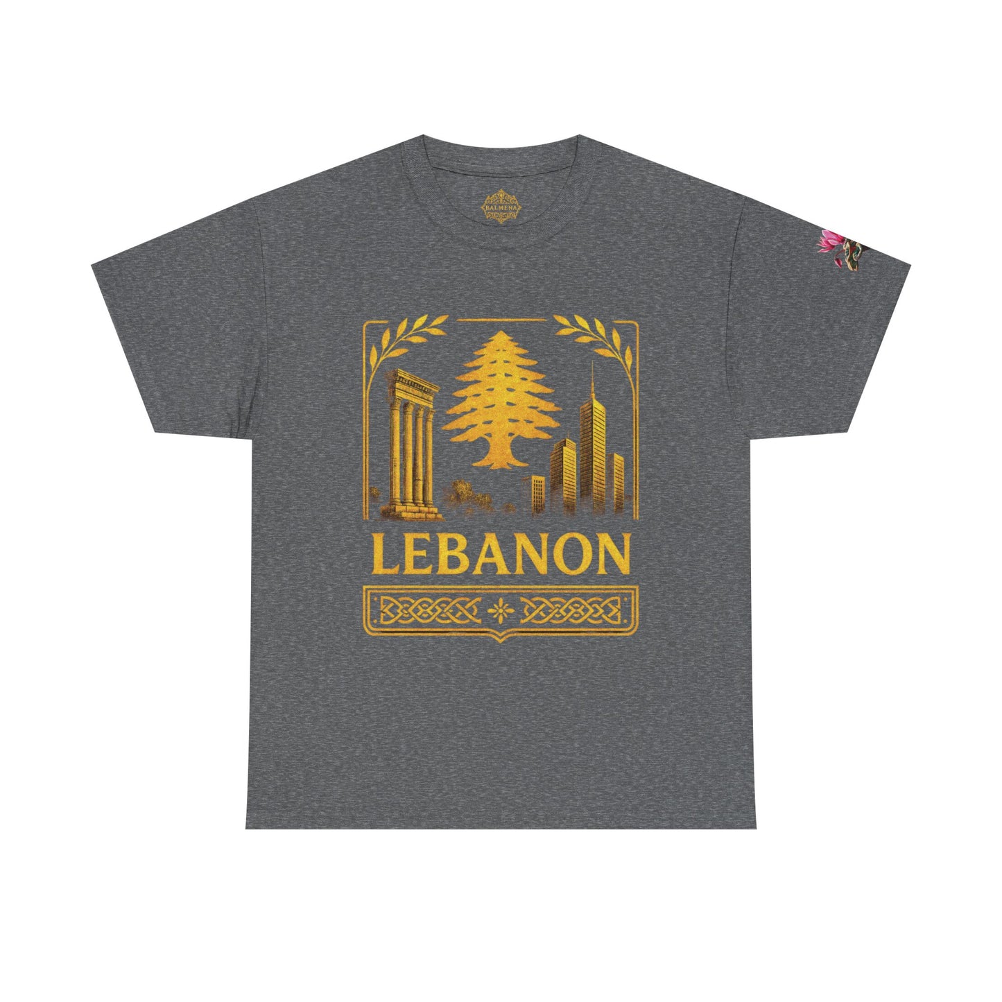 Lebanon Gold Emblem Unisex T-Shirt