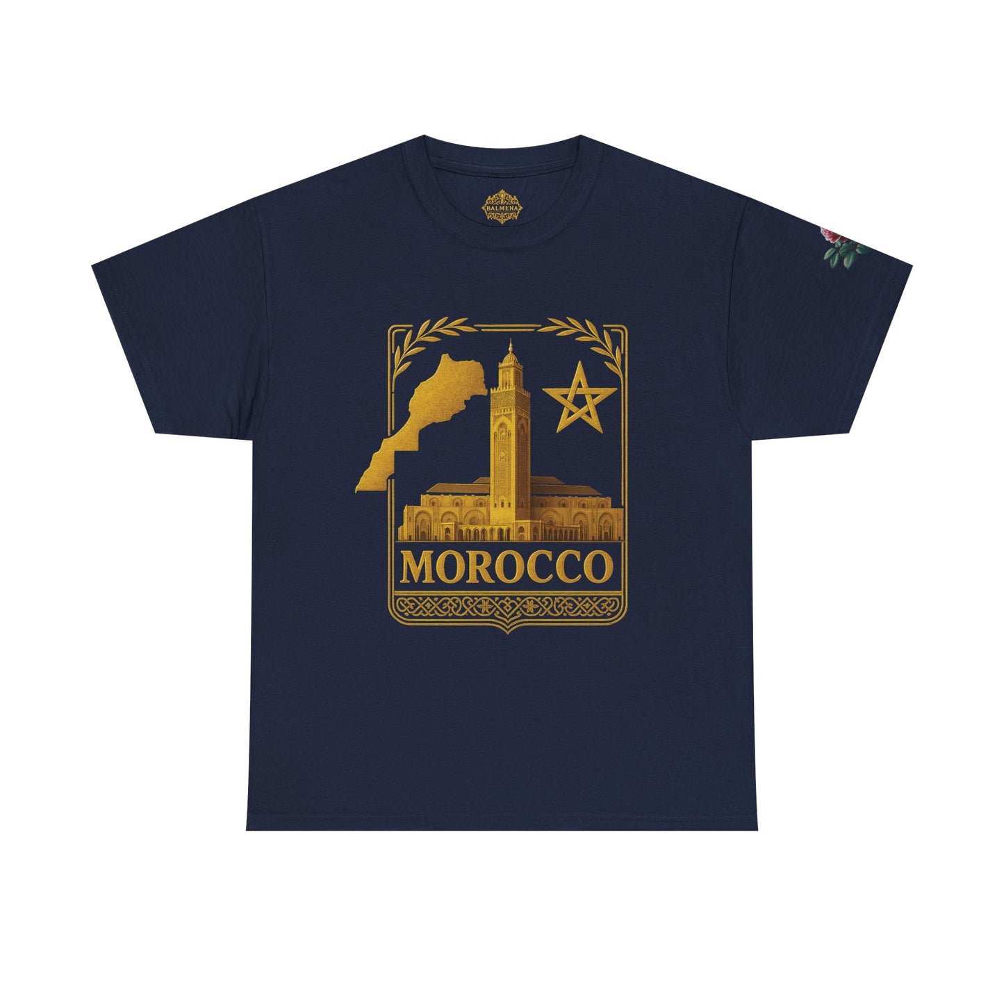 Morocco Gold Emblem Unisex T-Shirt