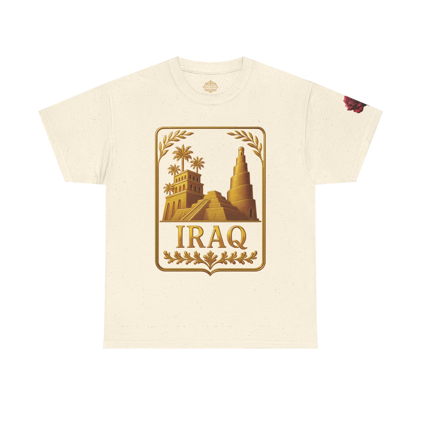 Iraq Gold Emblem Unisex T-Shirt