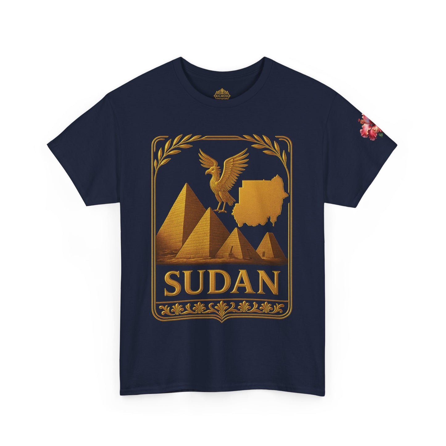Sudan Gold Emblem Unisex T-Shirt