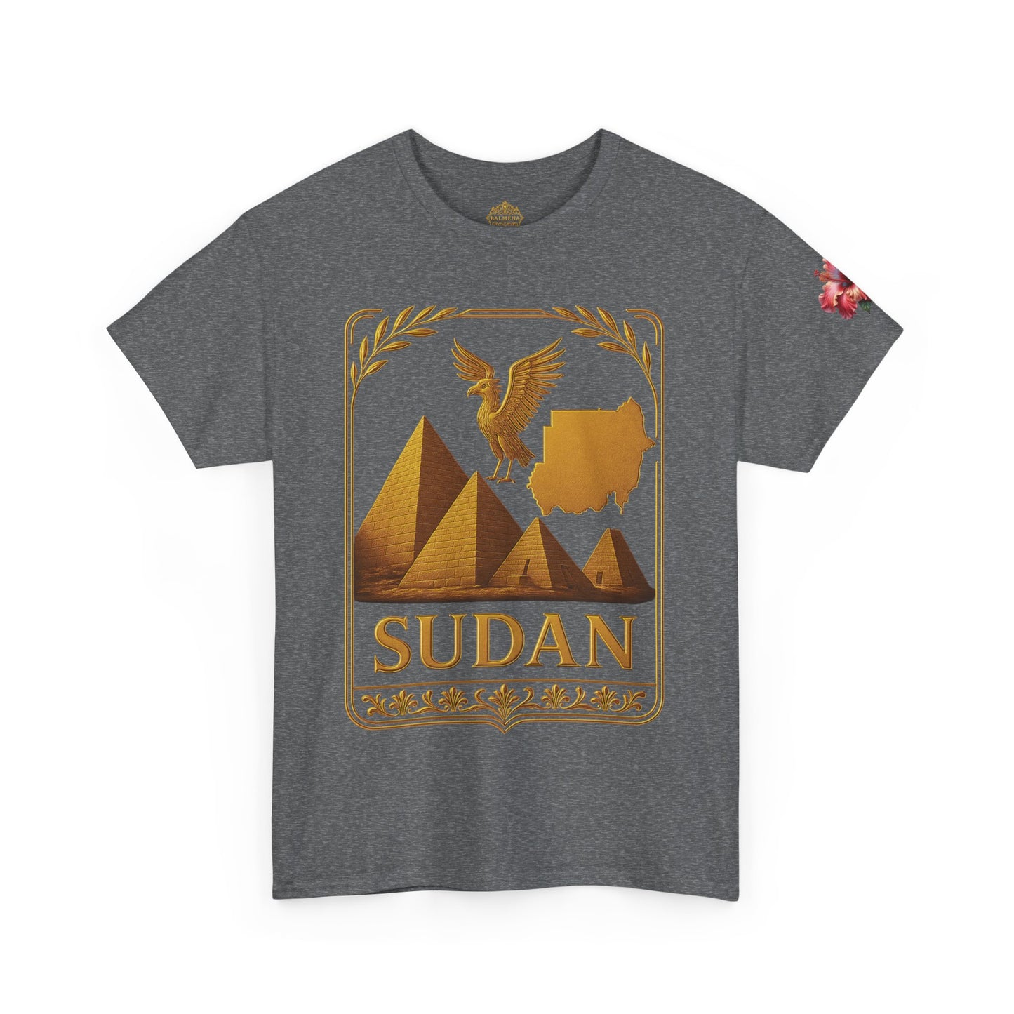 Sudan Gold Emblem Unisex T-Shirt