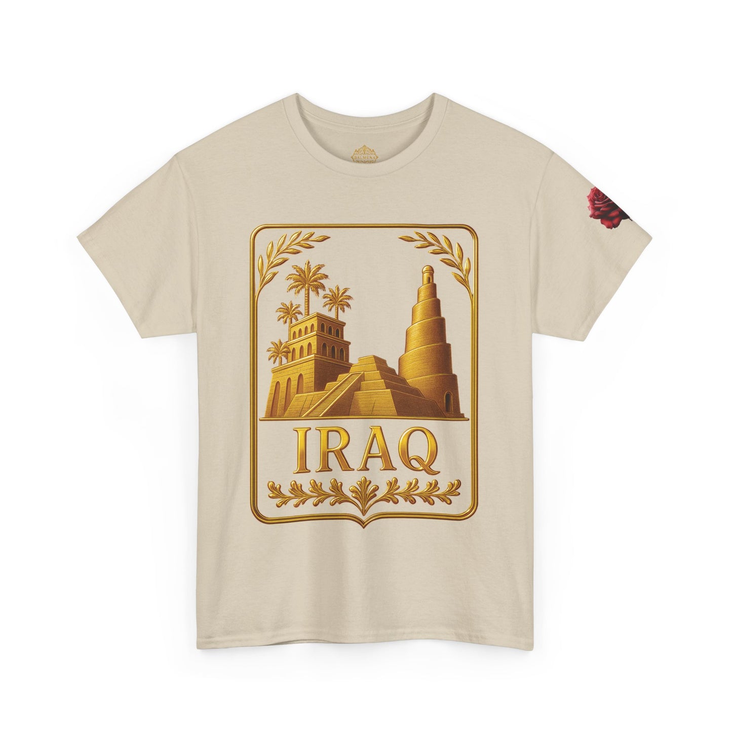 Iraq Gold Emblem Unisex T-Shirt