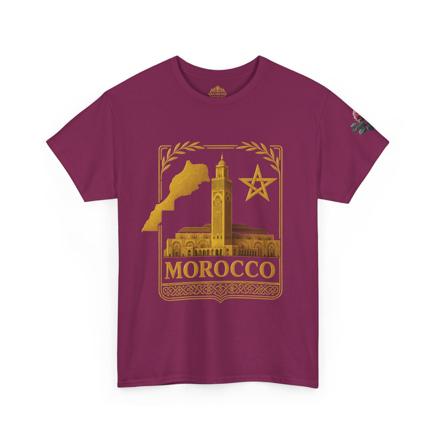Morocco Gold Emblem Unisex T-Shirt