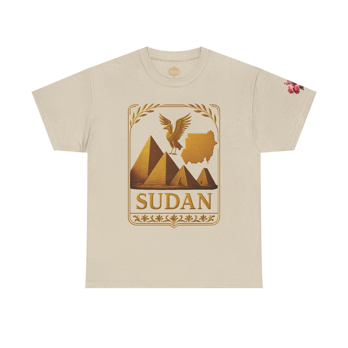 Sudan Gold Emblem Unisex T-Shirt