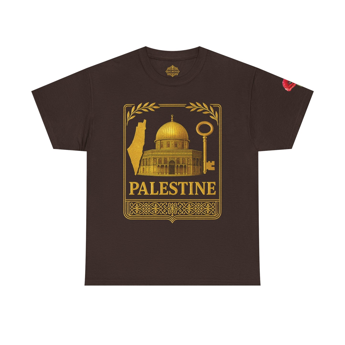 Palestine Gold Emblem Unisex T-Shirt