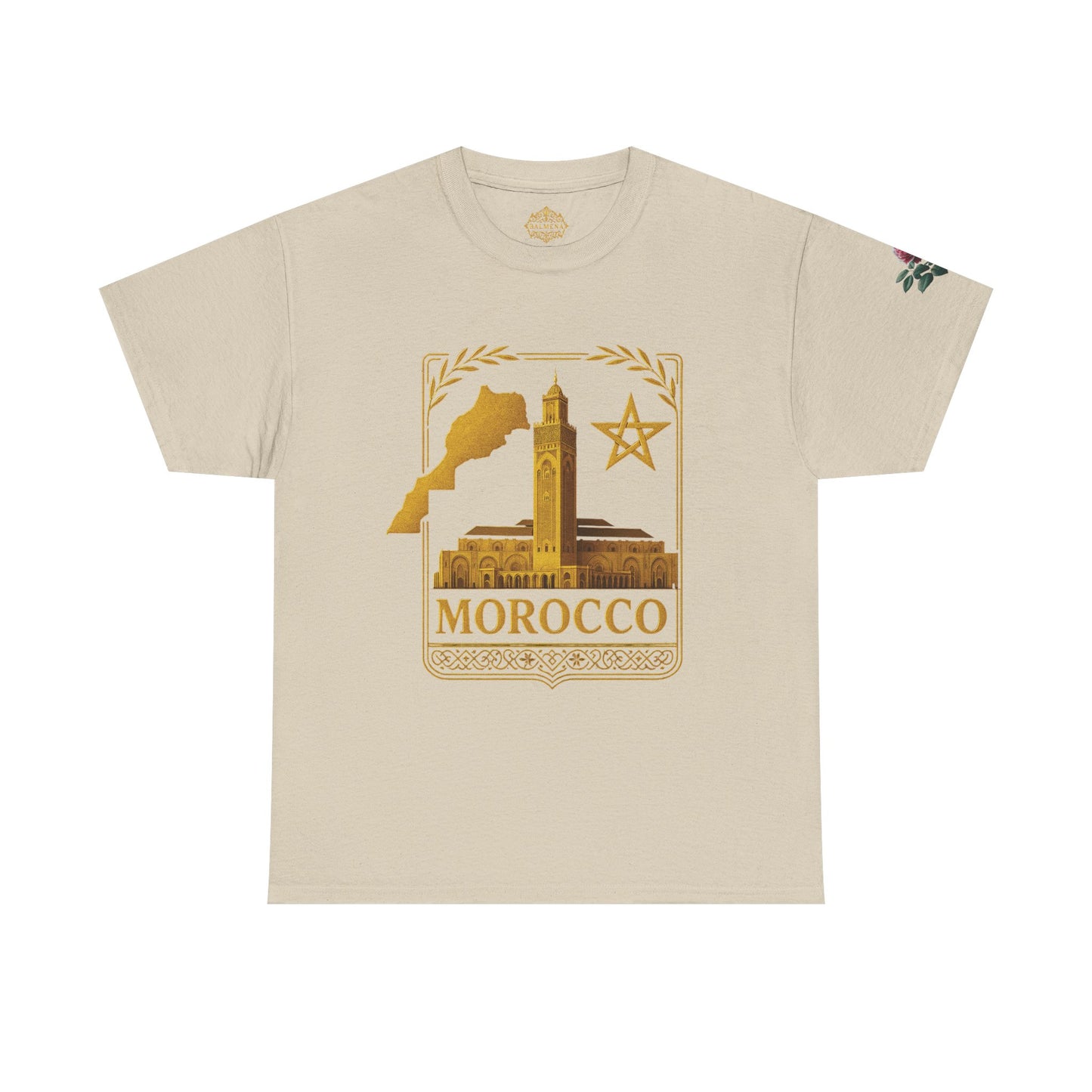 Morocco Gold Emblem Unisex T-Shirt