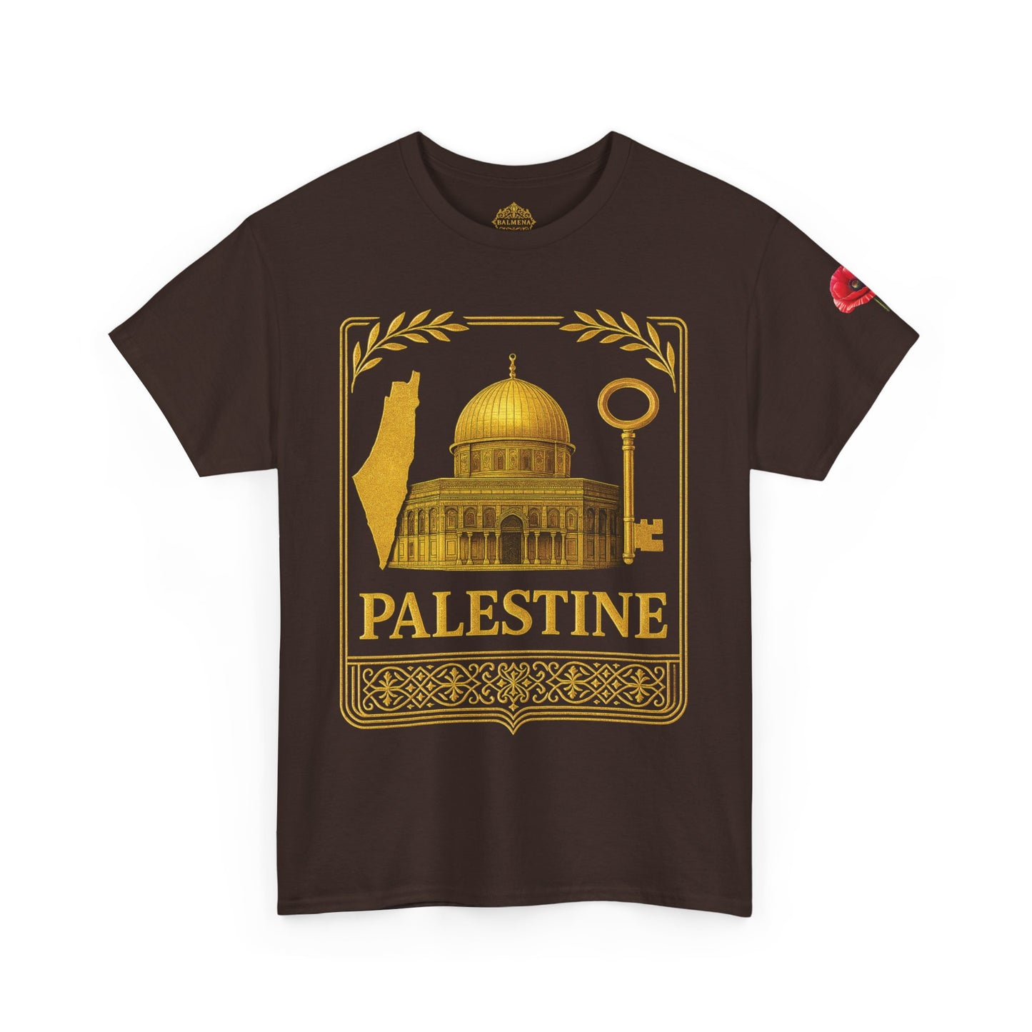 Palestine Gold Emblem Unisex T-Shirt