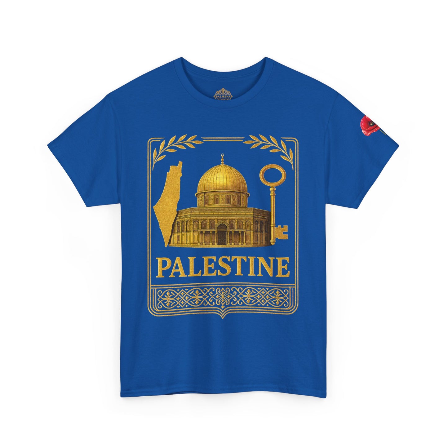 Palestine Gold Emblem Unisex T-Shirt