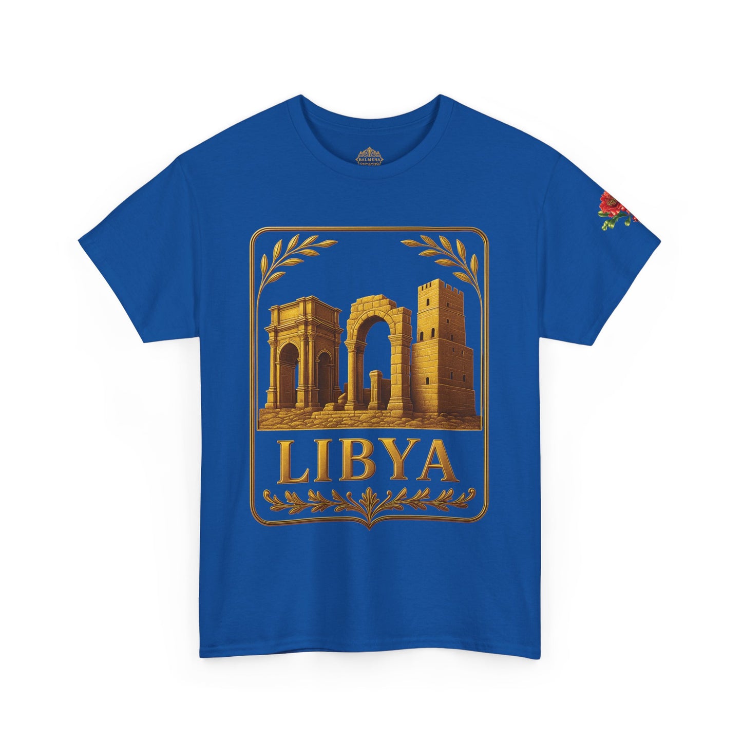 Libya Gold Emblem Unisex T-Shirt