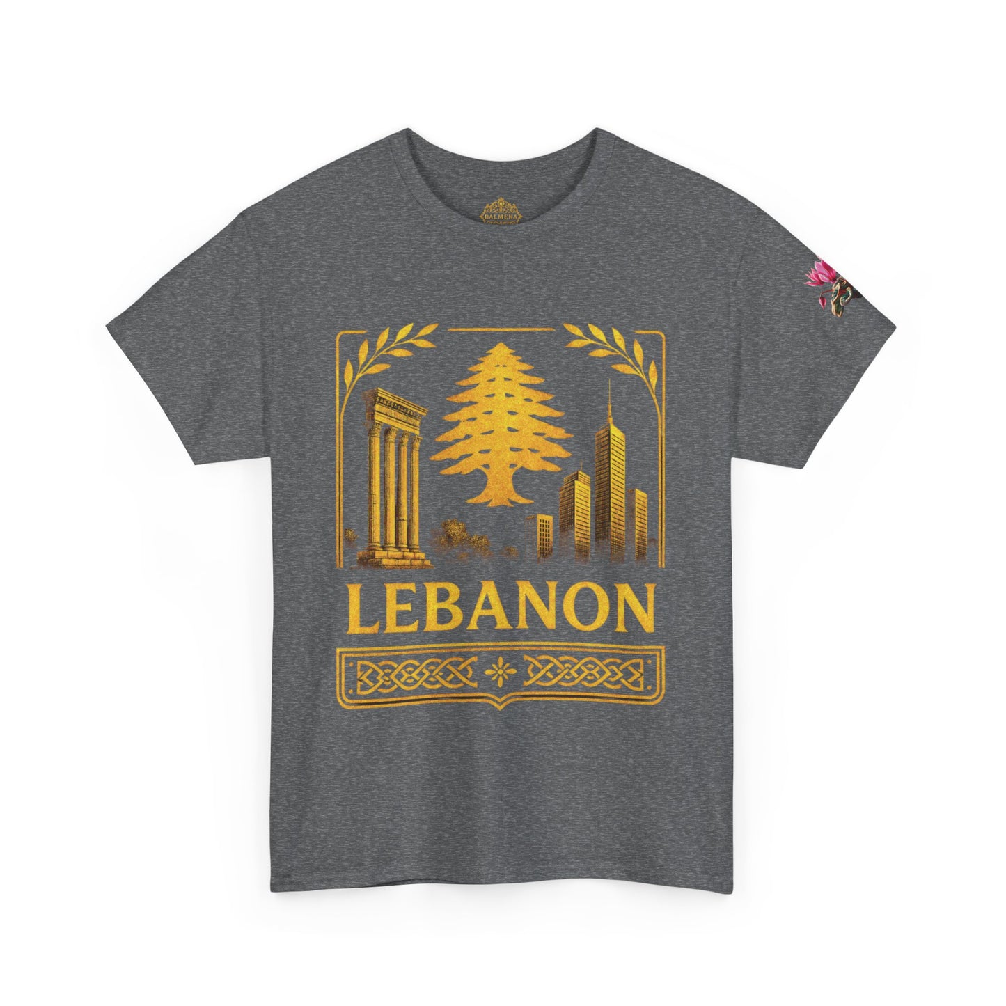 Lebanon Gold Emblem Unisex T-Shirt