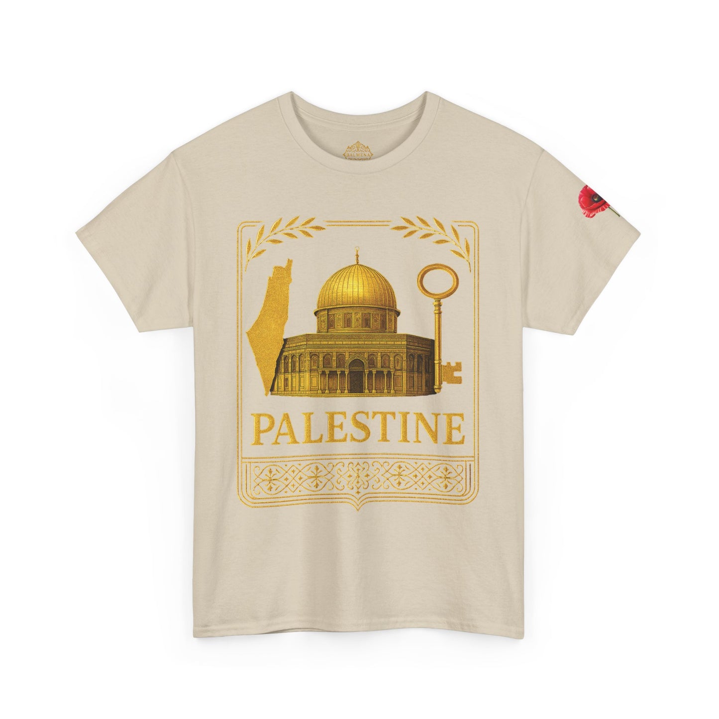 Palestine Gold Emblem Unisex T-Shirt