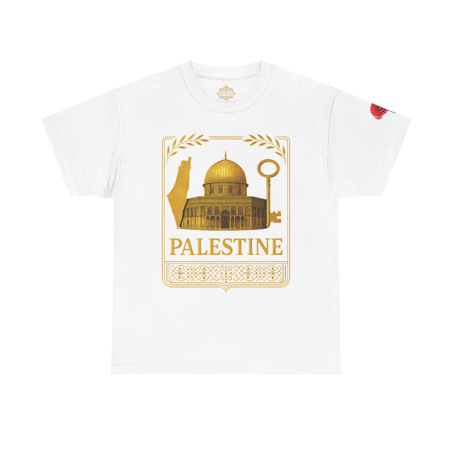 Palestine Gold Emblem Unisex T-Shirt