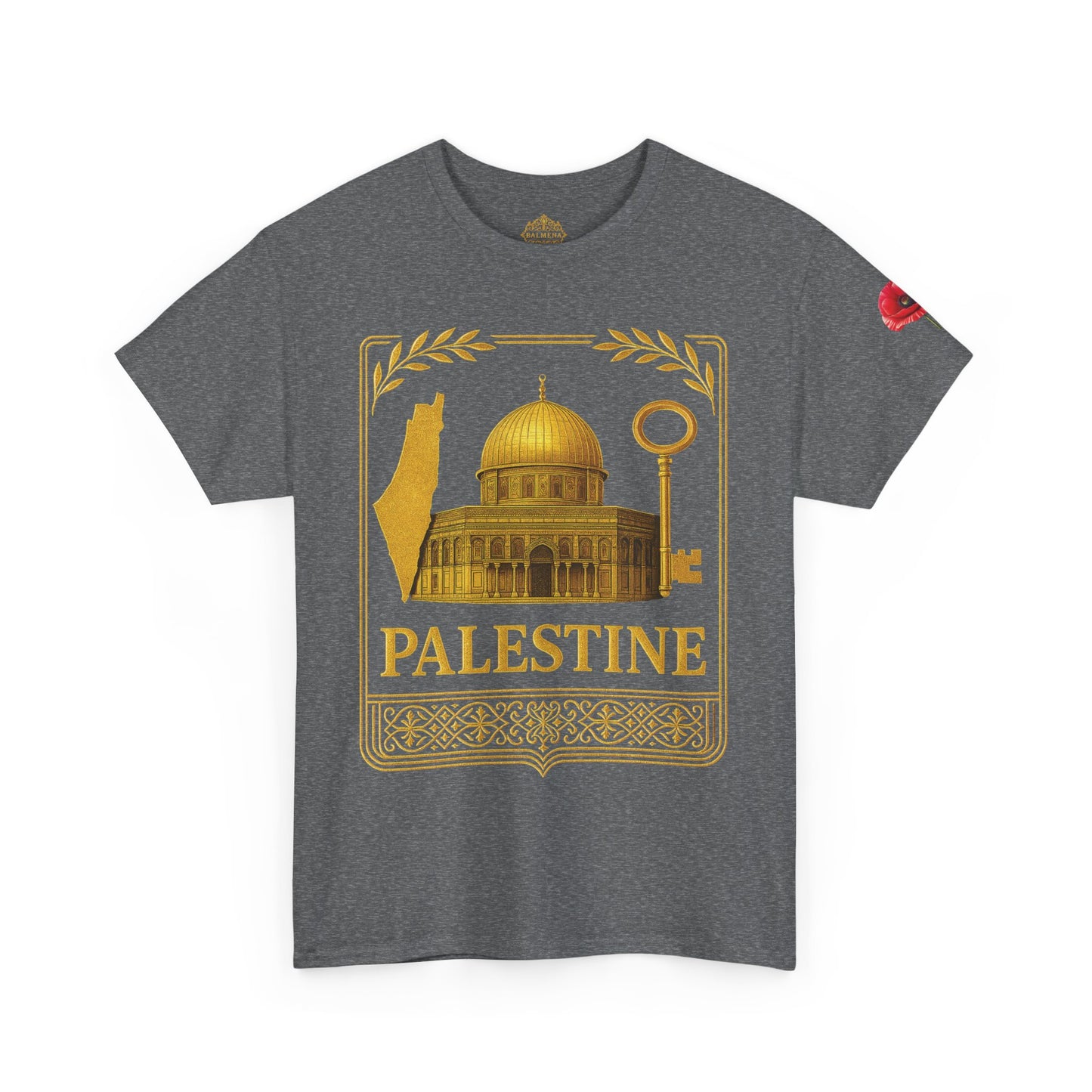 Palestine Gold Emblem Unisex T-Shirt