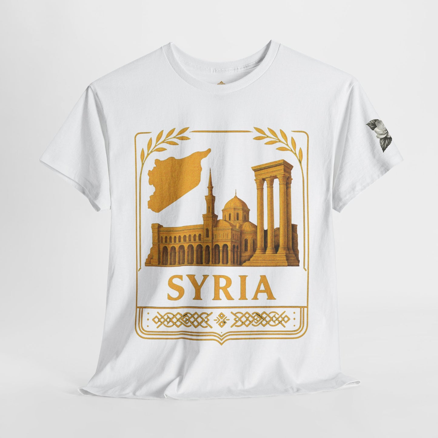 Syria Gold Emblem Unisex T-Shirt