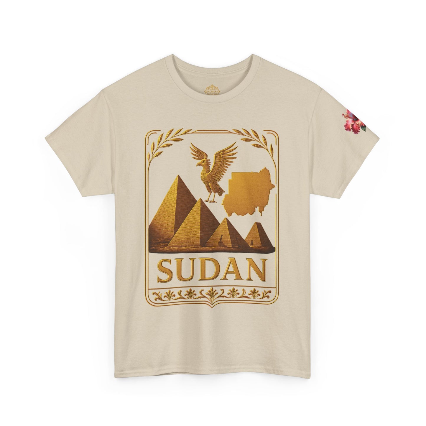Sudan Gold Emblem Unisex T-Shirt
