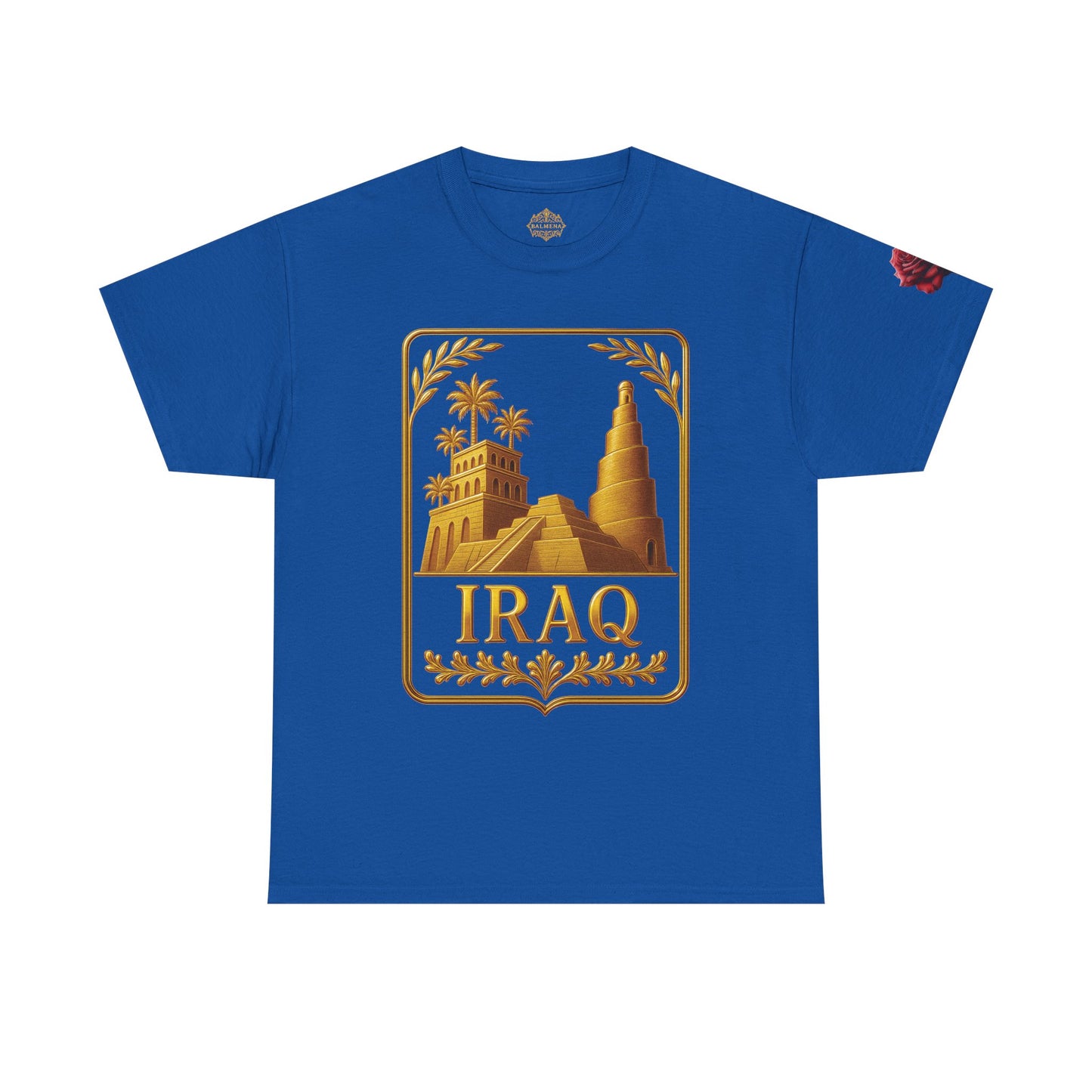 Iraq Gold Emblem Unisex T-Shirt