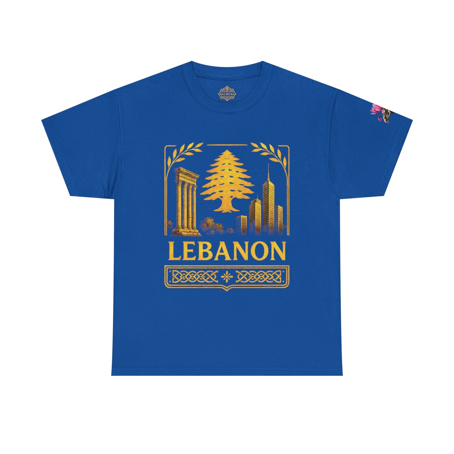 Lebanon Gold Emblem Unisex T-Shirt