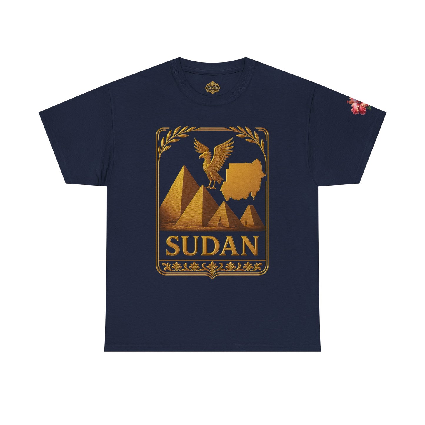 Sudan Gold Emblem Unisex T-Shirt