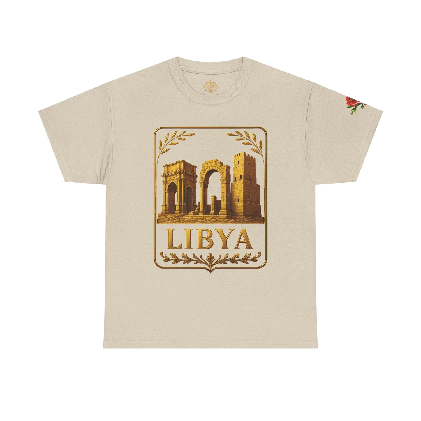 Libya Gold Emblem Unisex T-Shirt