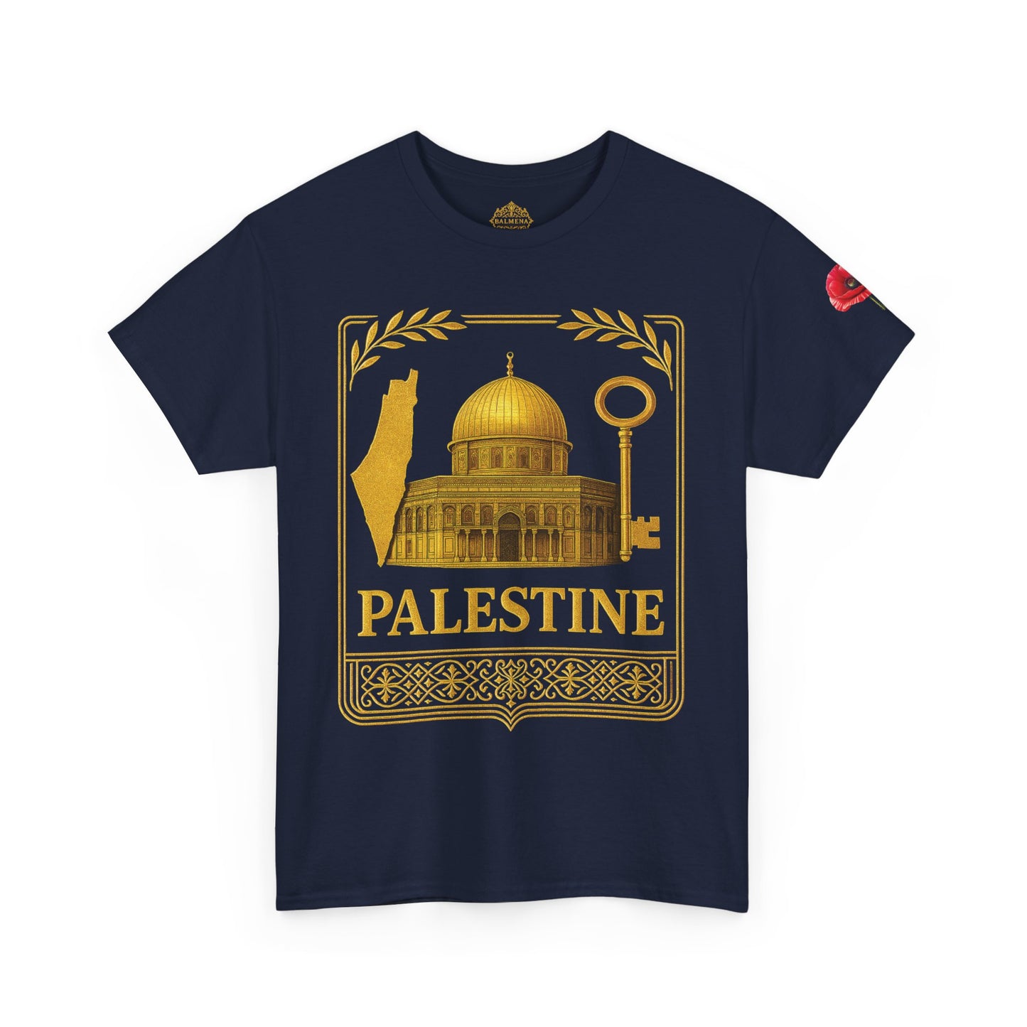 Palestine Gold Emblem Unisex T-Shirt