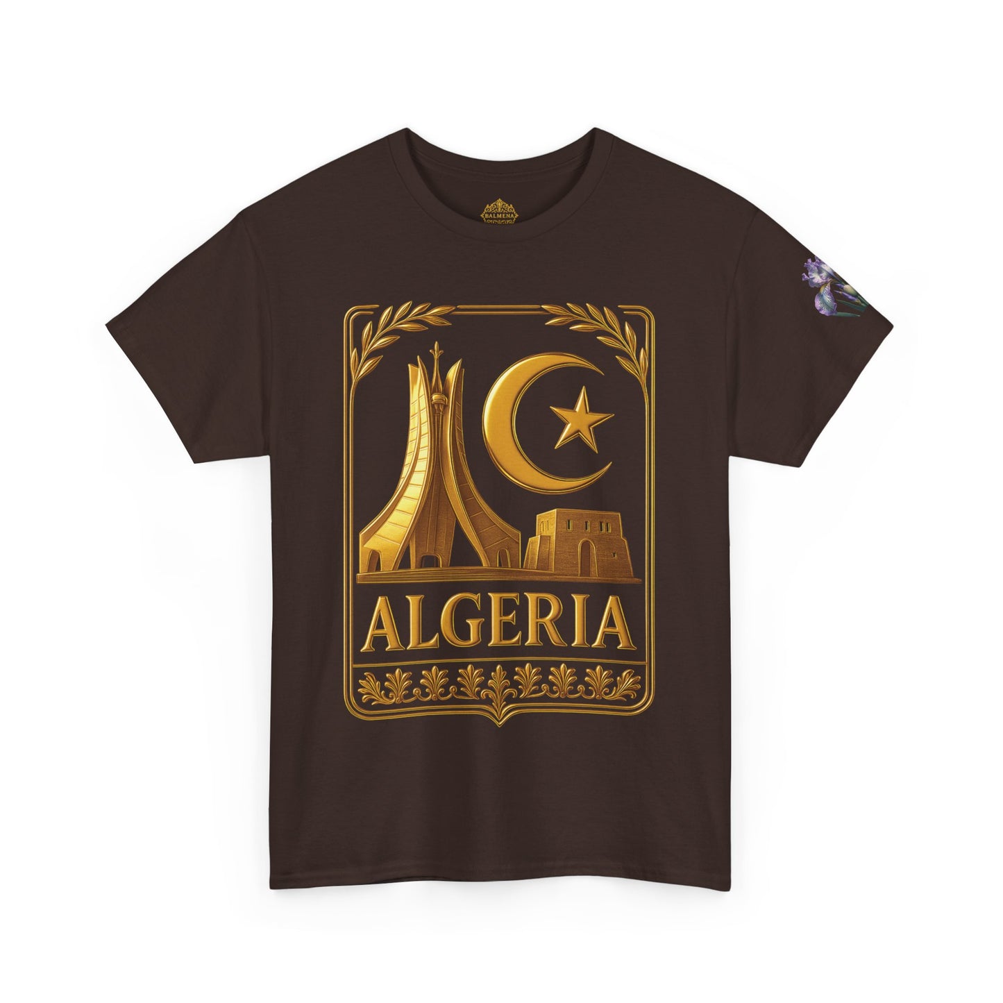Algeria Gold Emblem Unisex T-Shirt