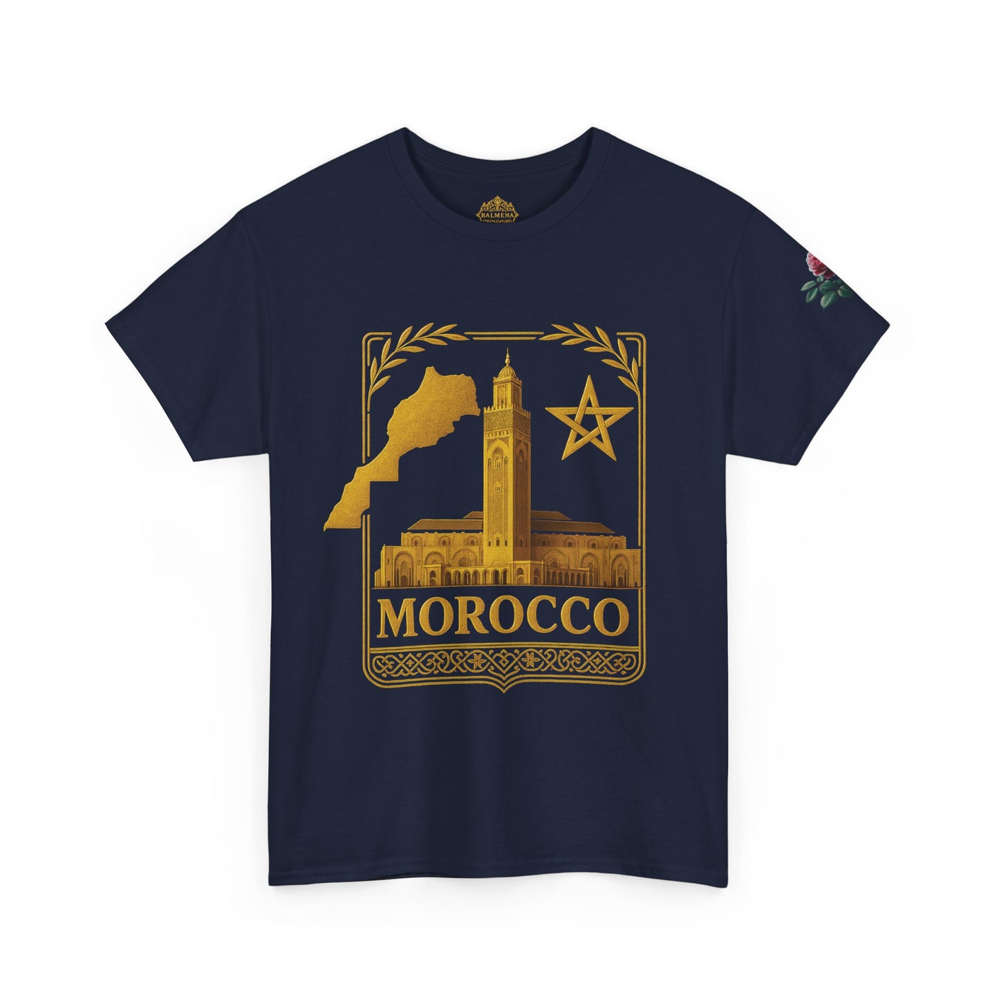 Morocco Gold Emblem Unisex T-Shirt