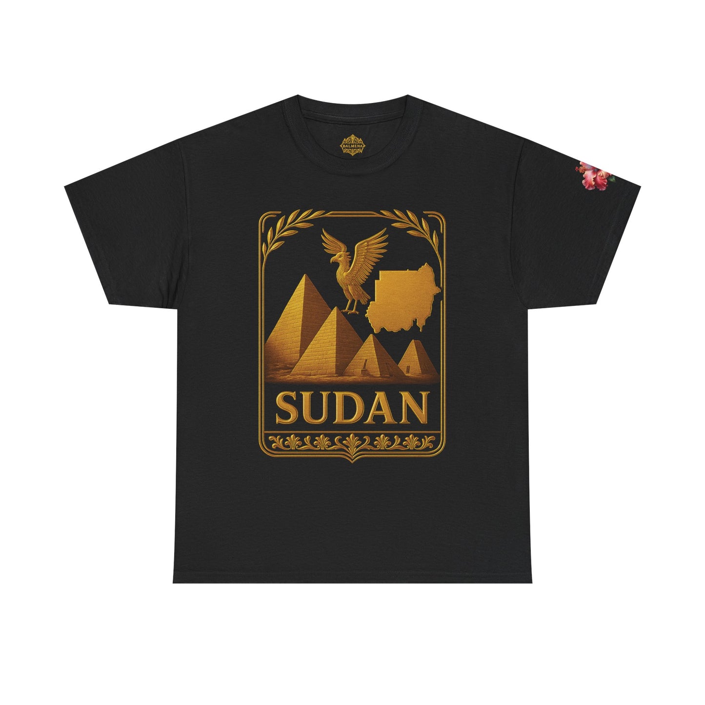 Sudan Gold Emblem Unisex T-Shirt