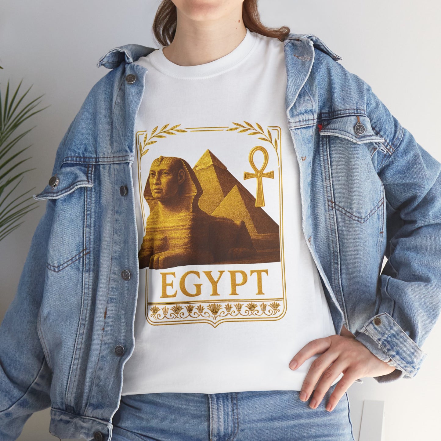 EGYPT Gold Emblem Unisex T-Shirt