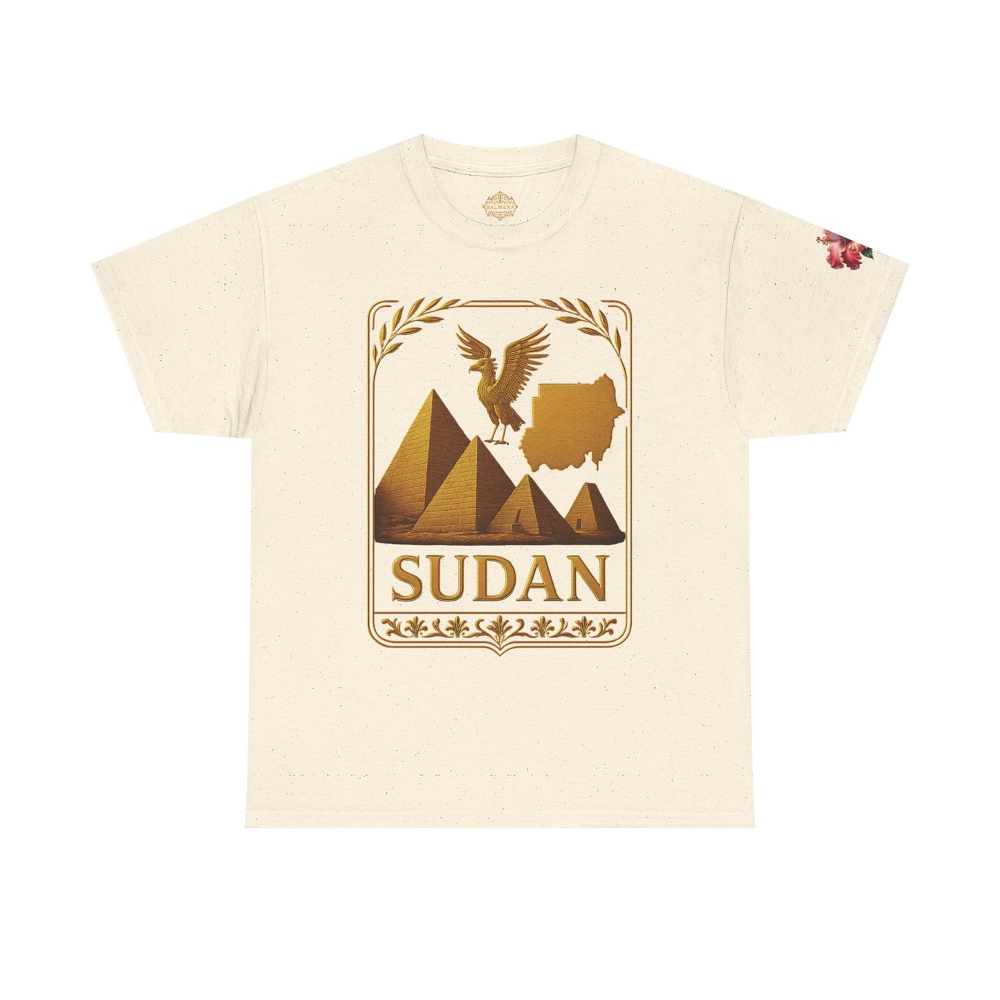 Sudan Gold Emblem Unisex T-Shirt