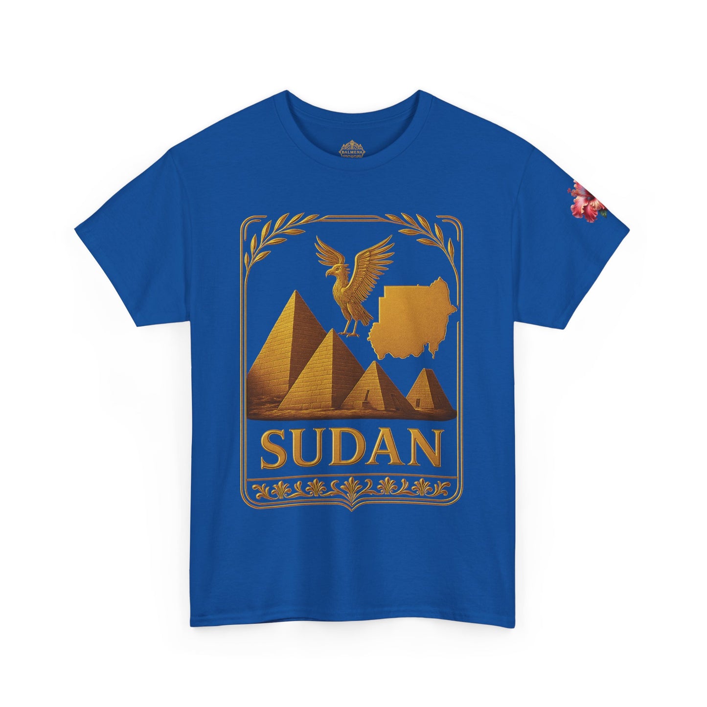Sudan Gold Emblem Unisex T-Shirt