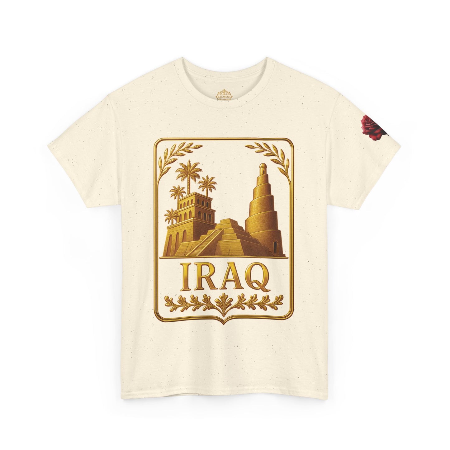 Iraq Gold Emblem Unisex T-Shirt