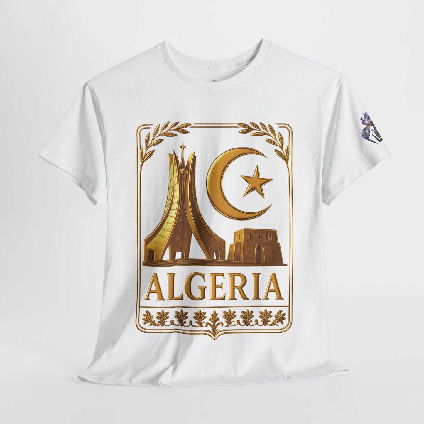 Algeria Gold Emblem Unisex T-Shirt