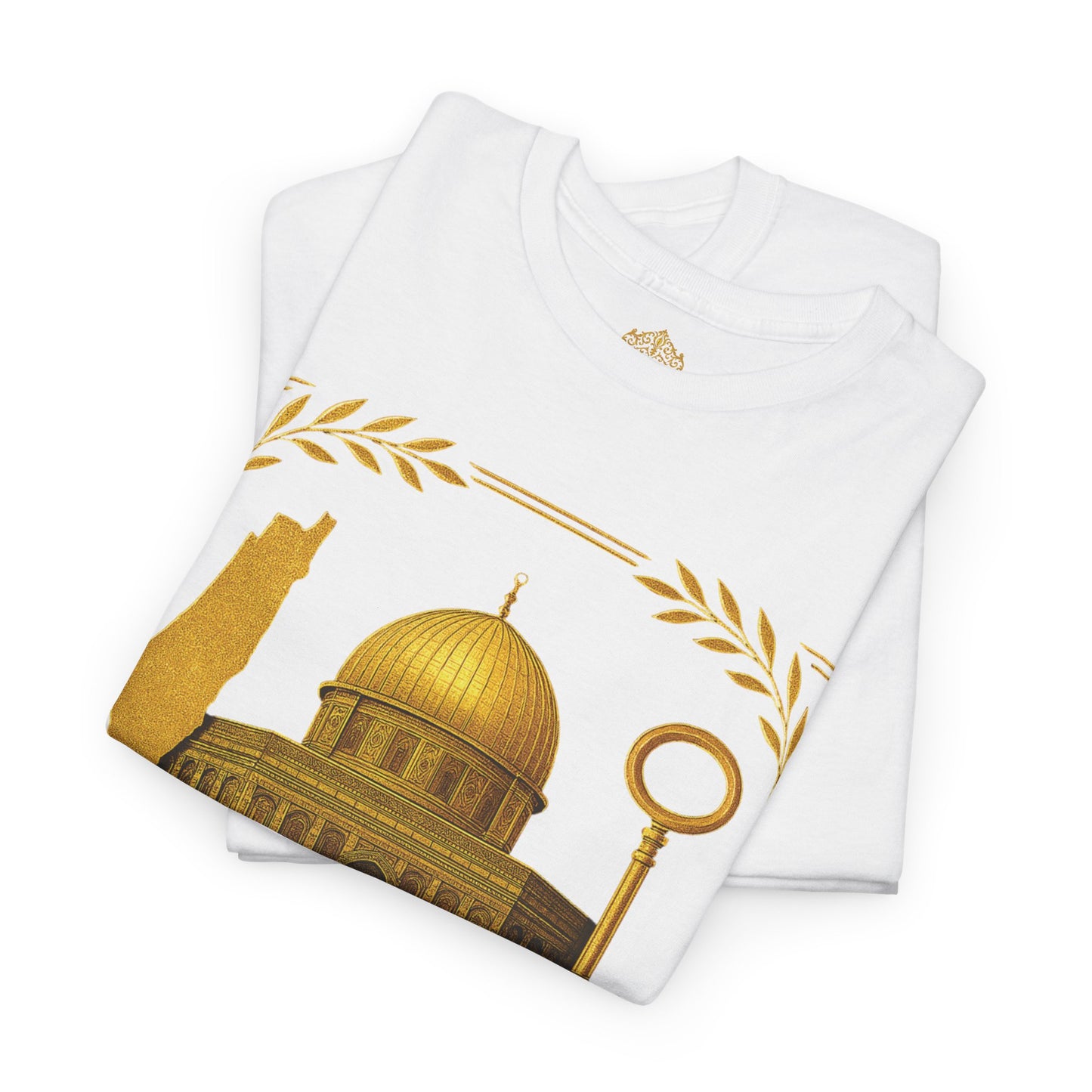 Palestine Gold Emblem Unisex T-Shirt