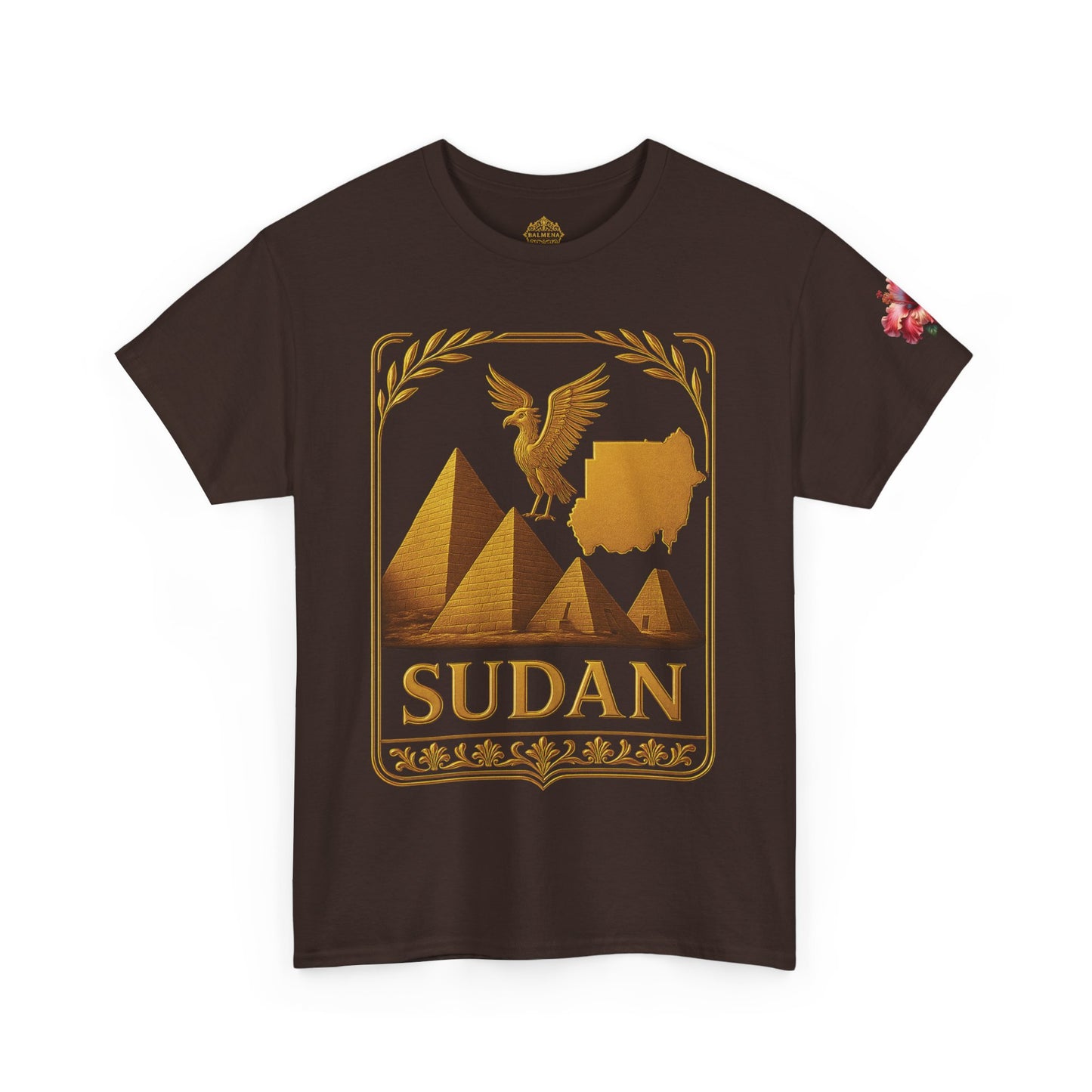 Sudan Gold Emblem Unisex T-Shirt