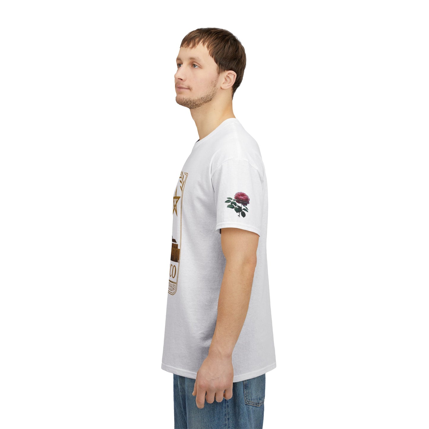 Morocco Gold Emblem Unisex T-Shirt