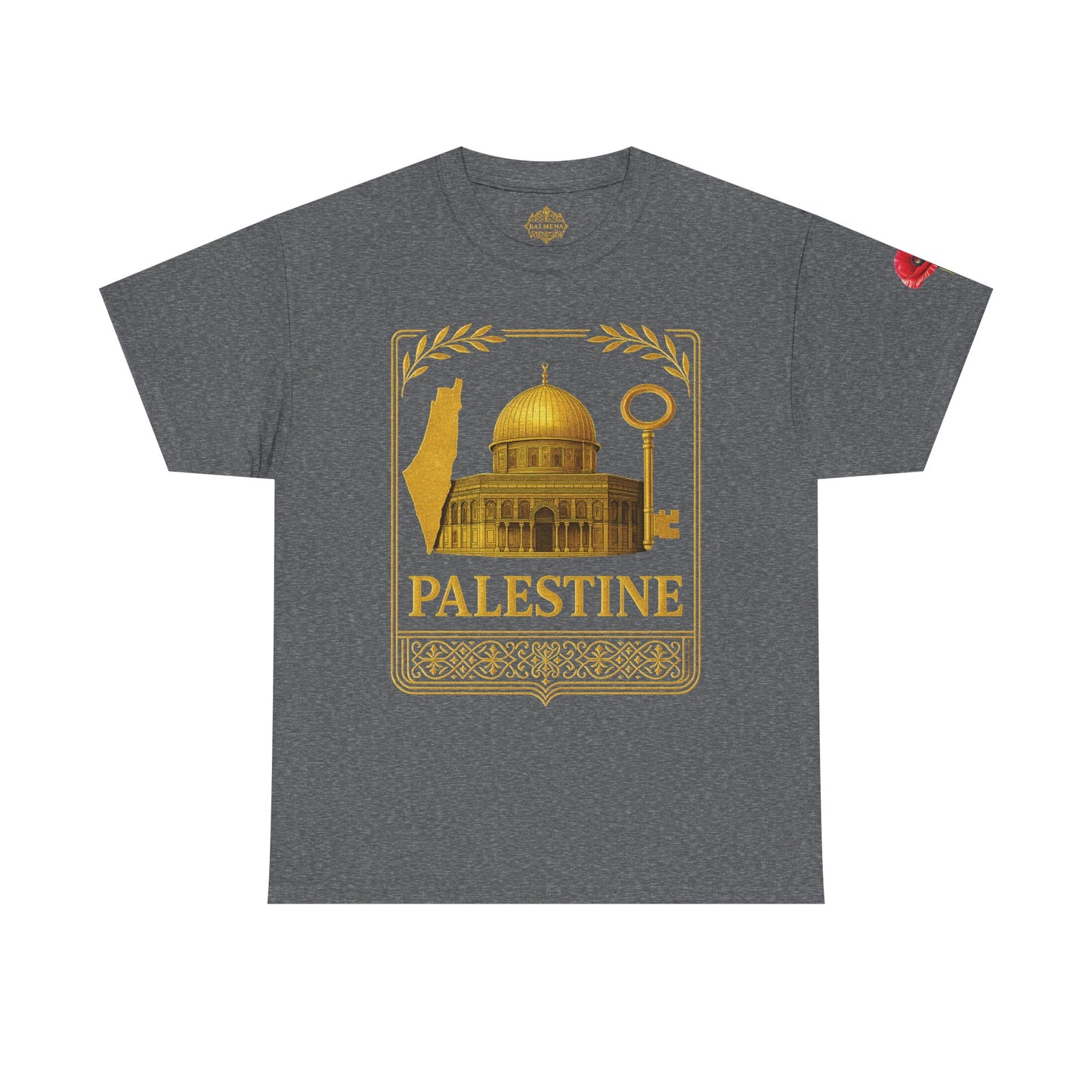 Palestine Gold Emblem Unisex T-Shirt