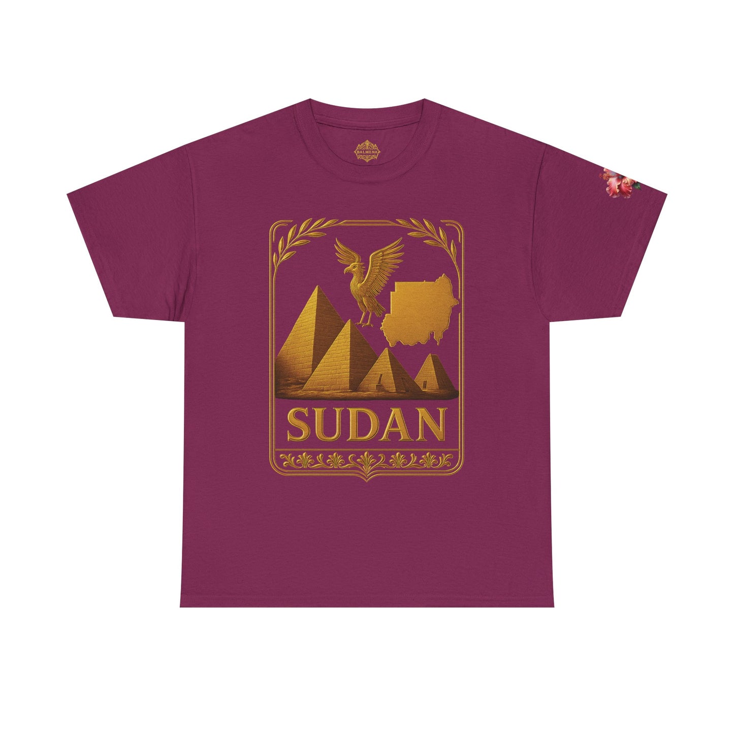 Sudan Gold Emblem Unisex T-Shirt