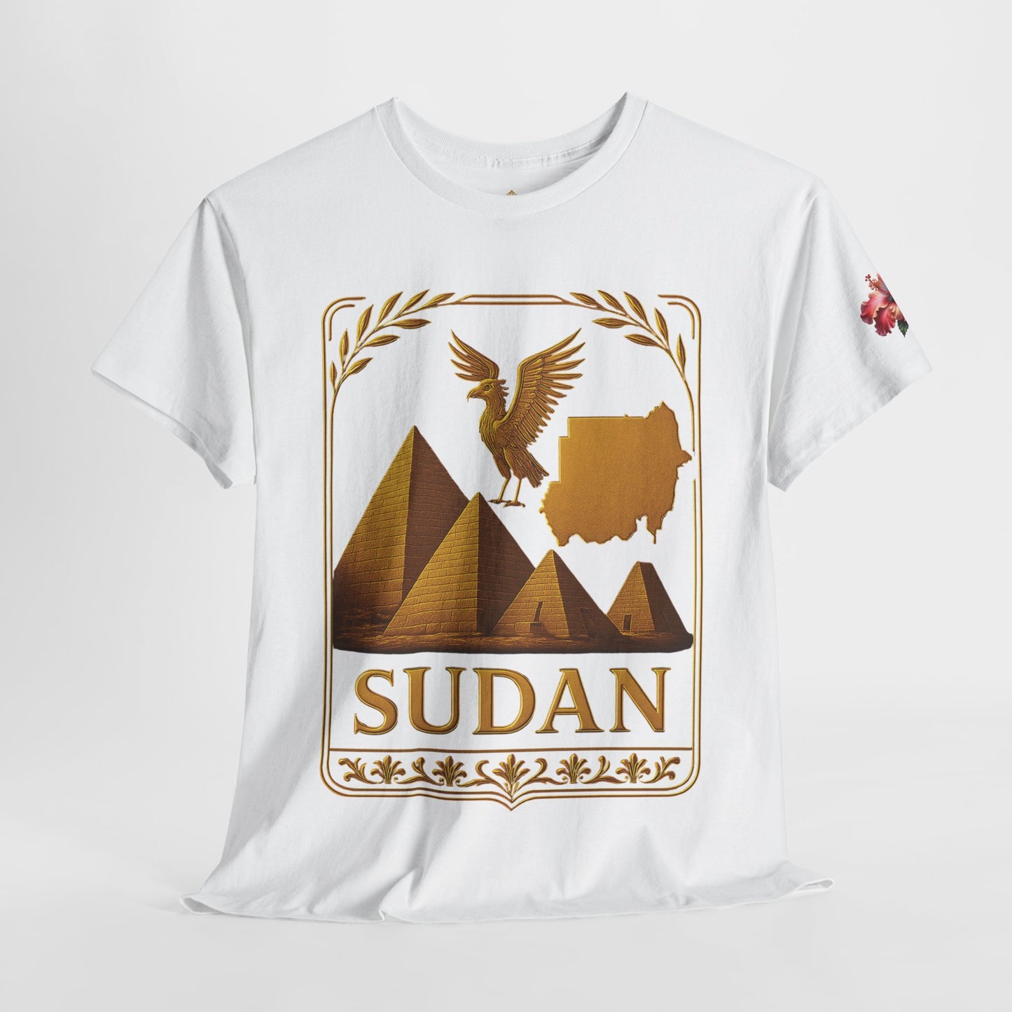 Sudan Gold Emblem Unisex T-Shirt