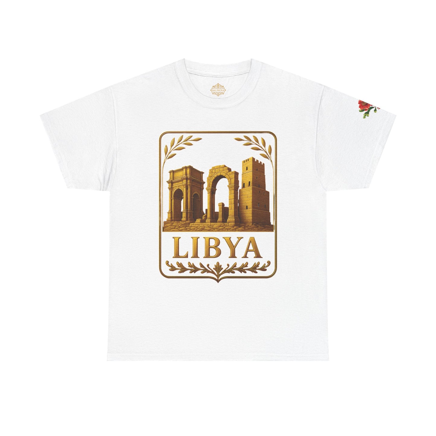 Libya Gold Emblem Unisex T-Shirt