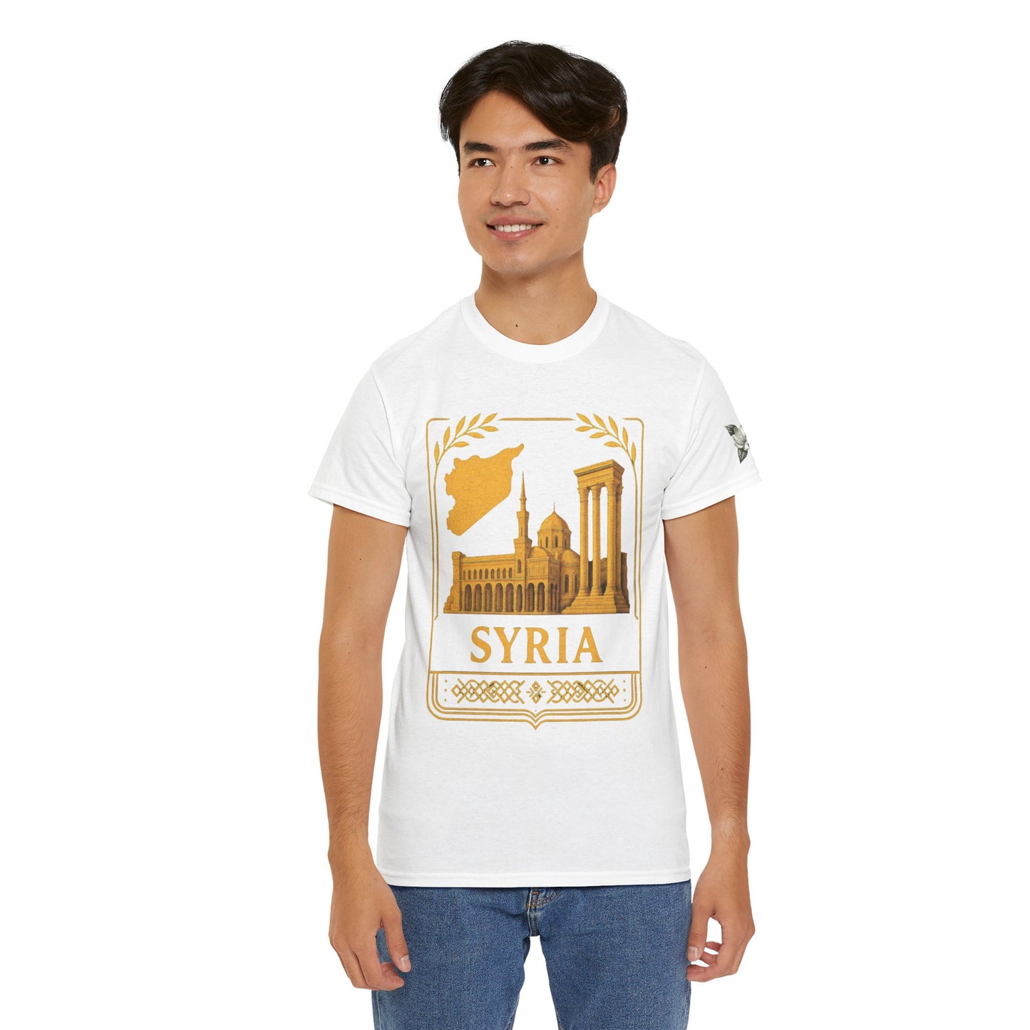Syria Gold Emblem Unisex T-Shirt