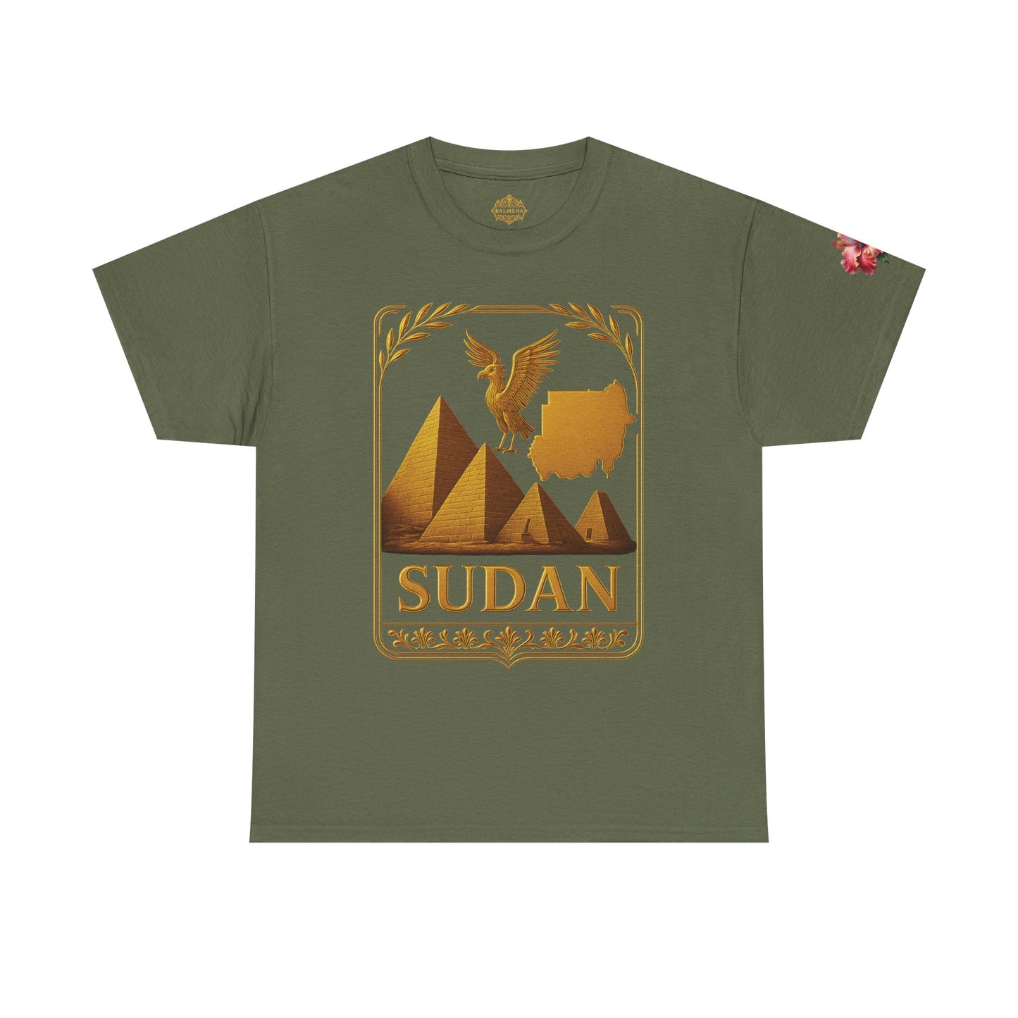 Sudan Gold Emblem Unisex T-Shirt