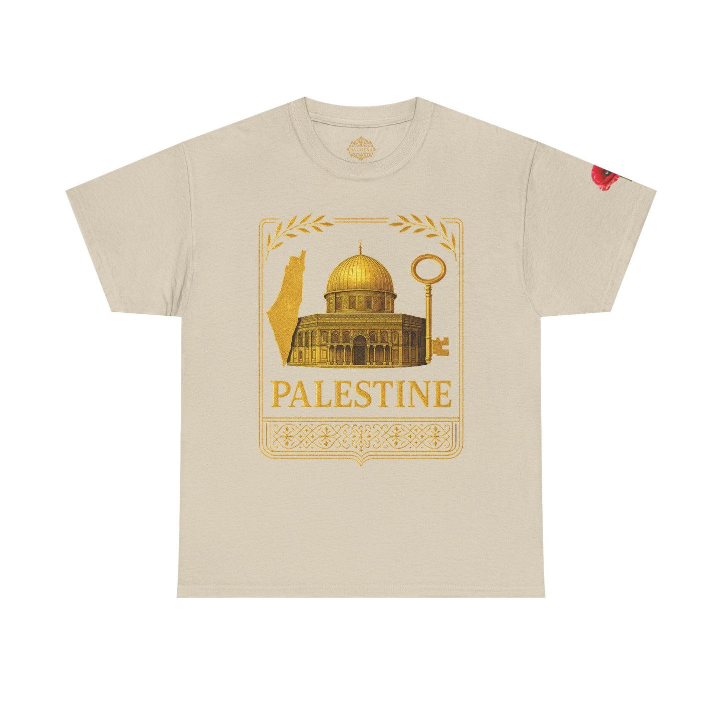 Palestine Gold Emblem Unisex T-Shirt